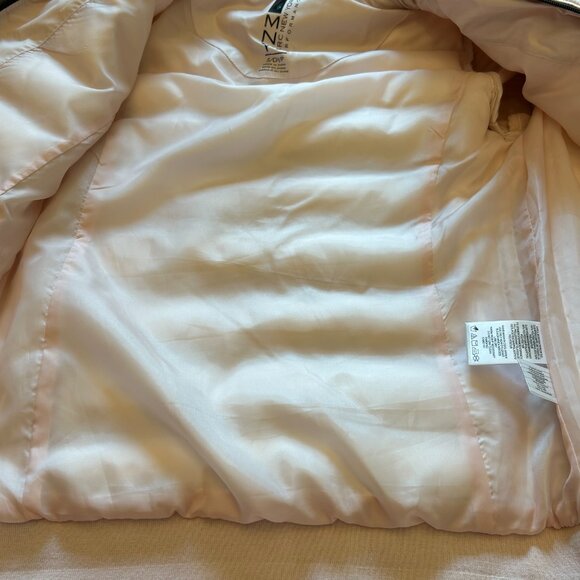 Mark New York Women's Performance Puffer Bomber Jacket Light Pink Sz Small - Picture 5 of 13
